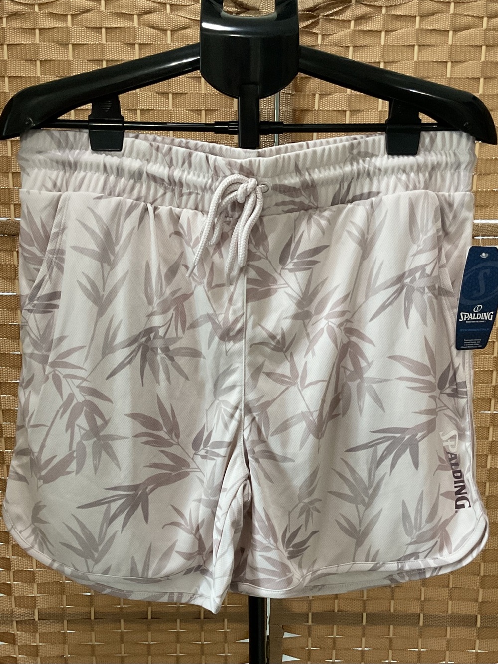 Spalding Lilac Ash Bamboo Athletic Shorts
